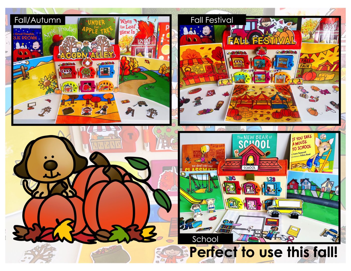 Critter Clinic Fall Bundle for speech therapy preview page 4