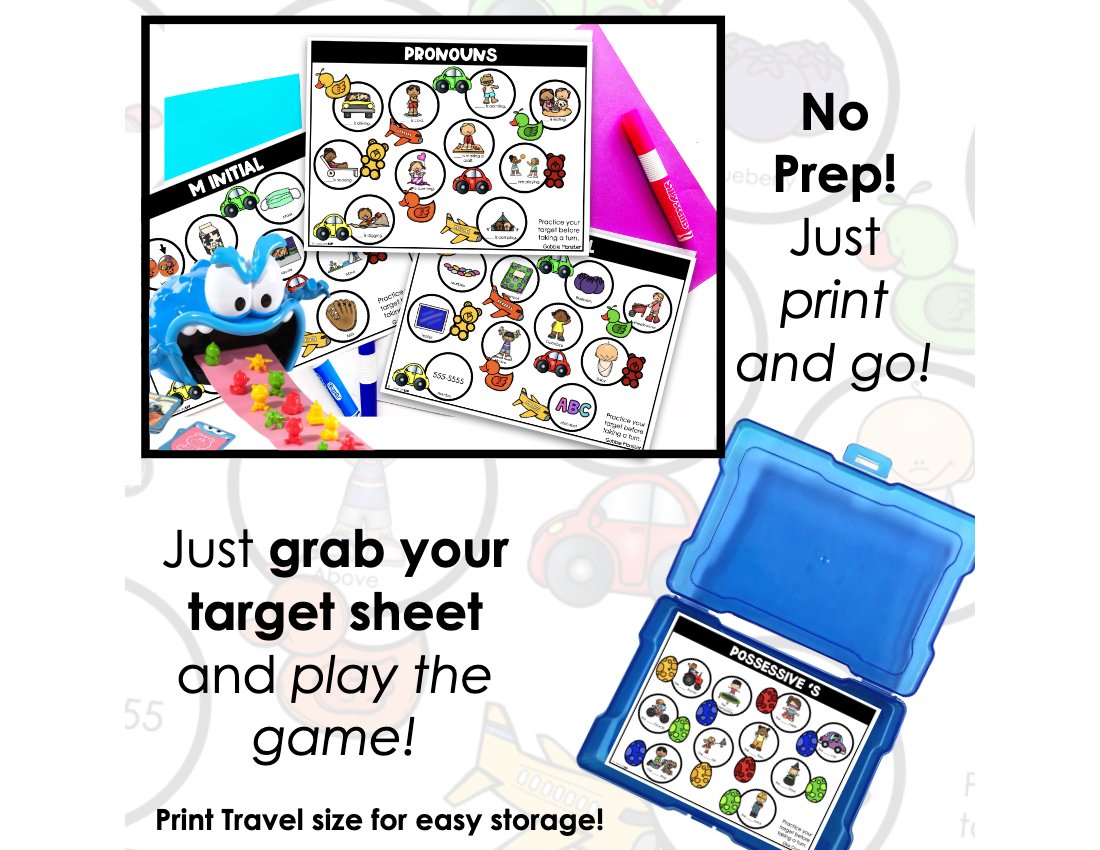 Gobble Monster game companion preview page 2