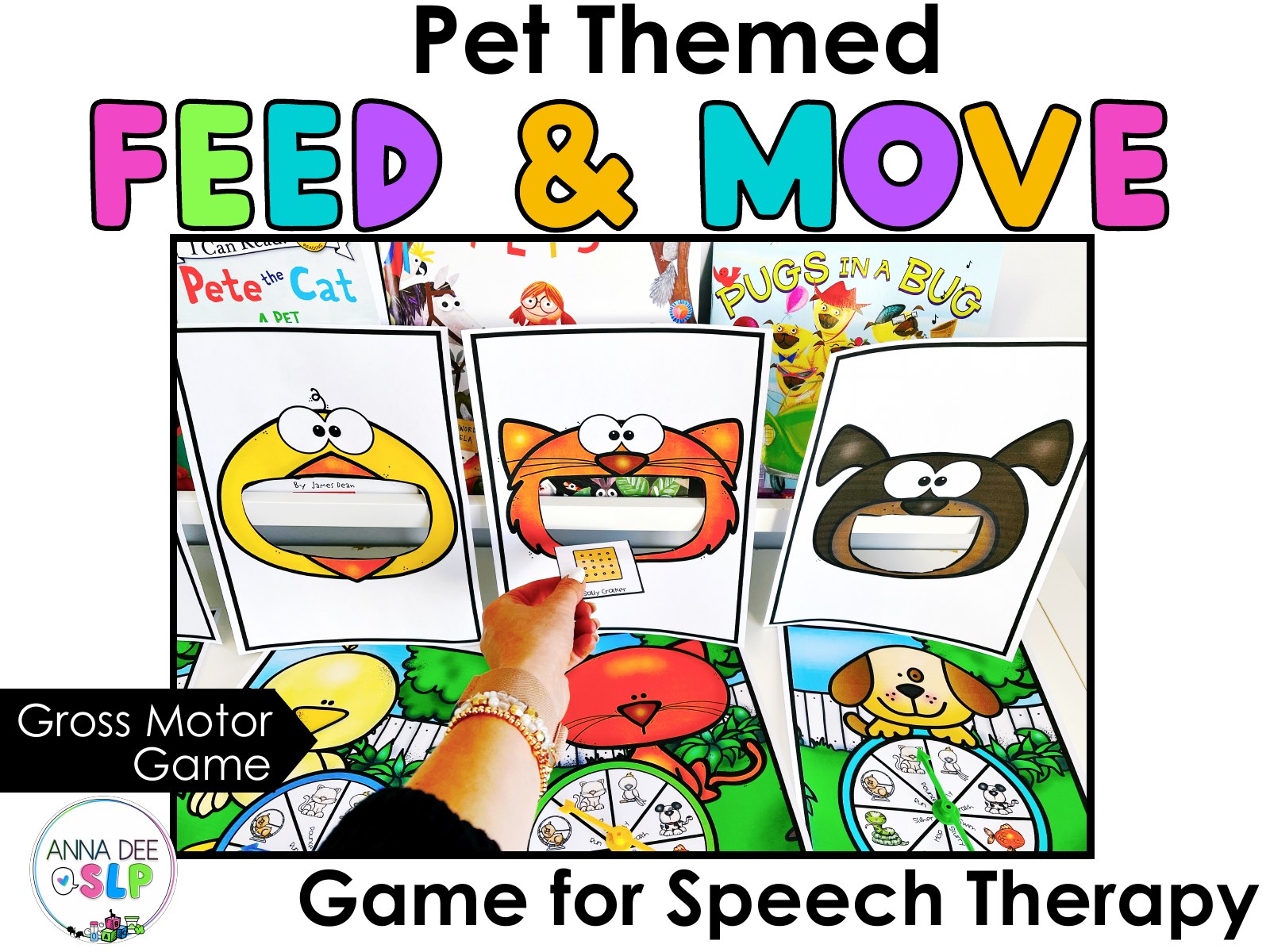 Pet Interactive Feeding Game for speech therapy preview page 1
