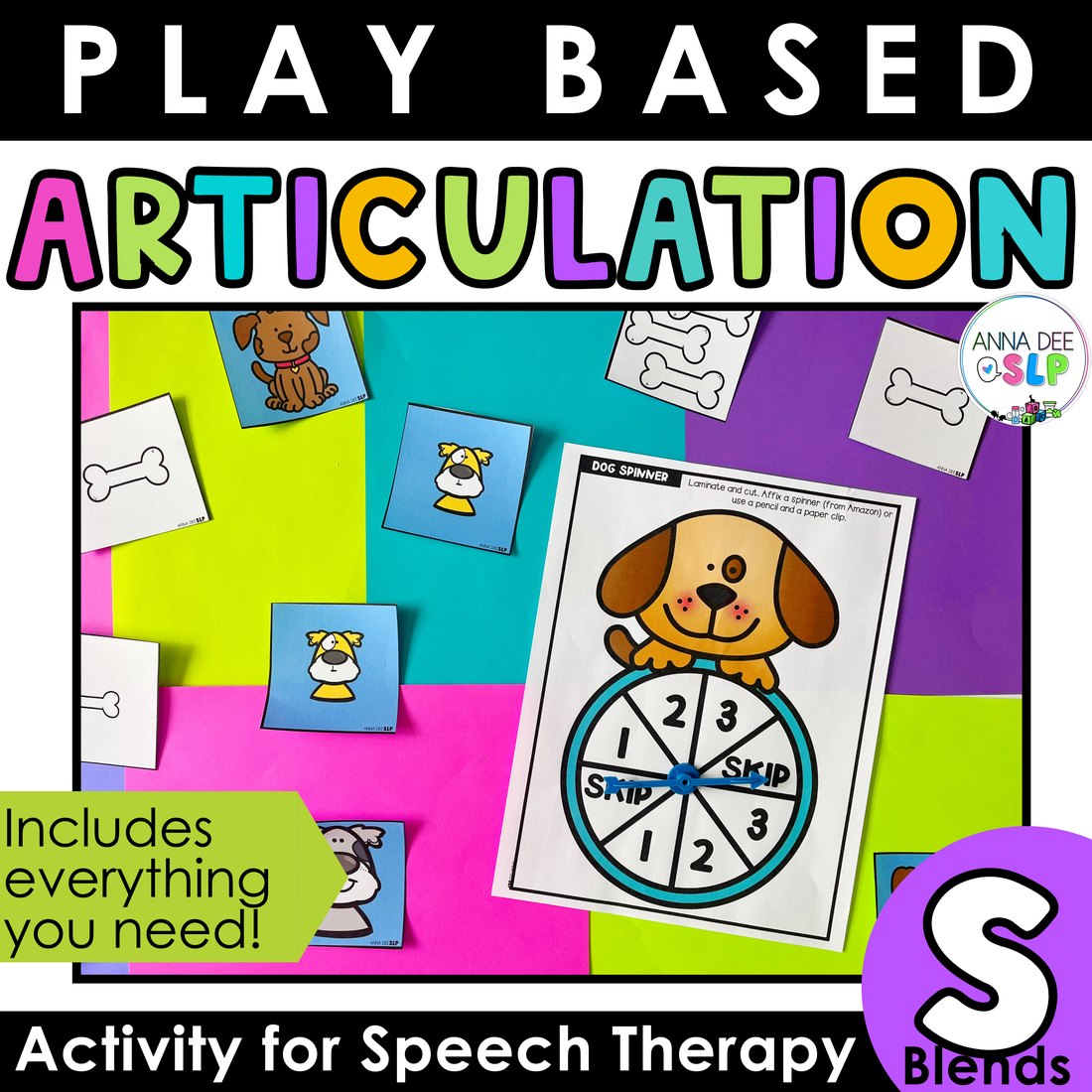 S-Blends Game for speech therapy