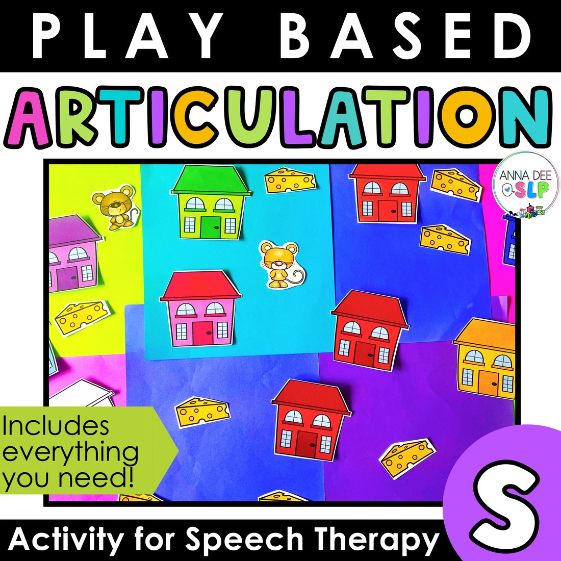 S Articulation Game for speech therapy