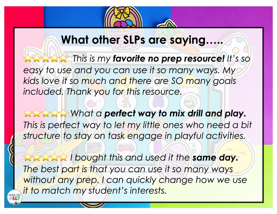 Say and play bundle for speech therapy preview page 9