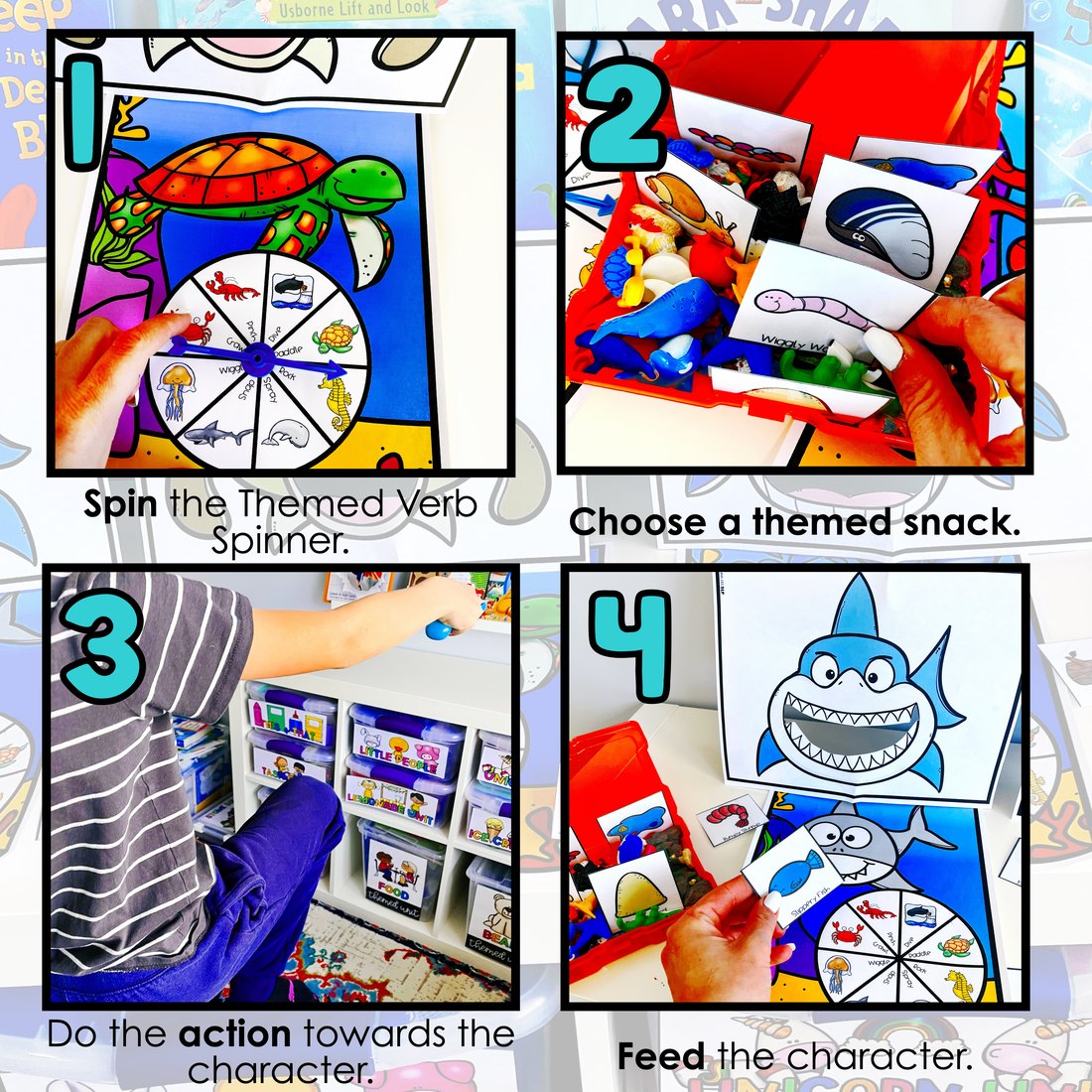 Ocean Interactive Feeding Game for speech therapy – image 2