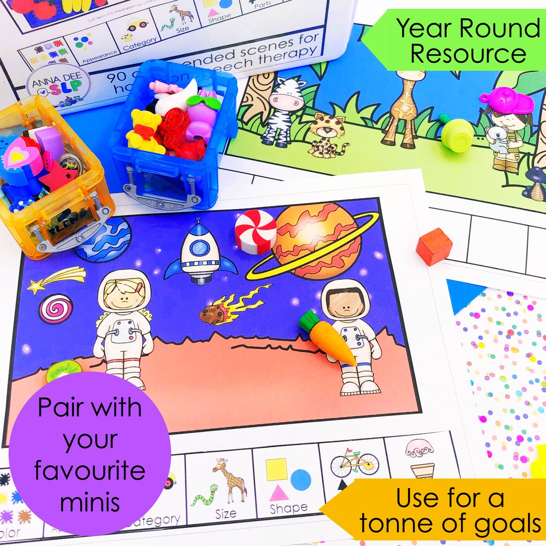 Interactive Mini Object Scenes for speech therapy – image 2