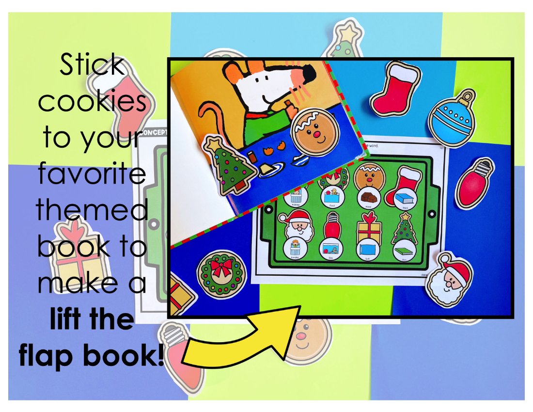 Christmas say and play activity for speech therapy preview page 5