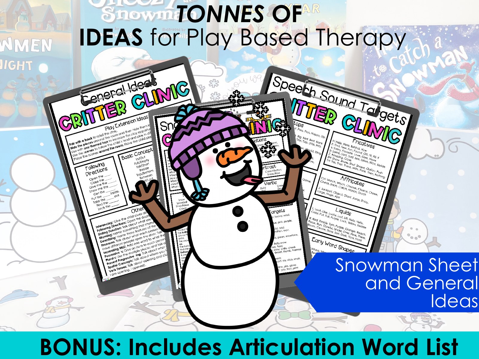 Snowman Critter Clinic preview page 4