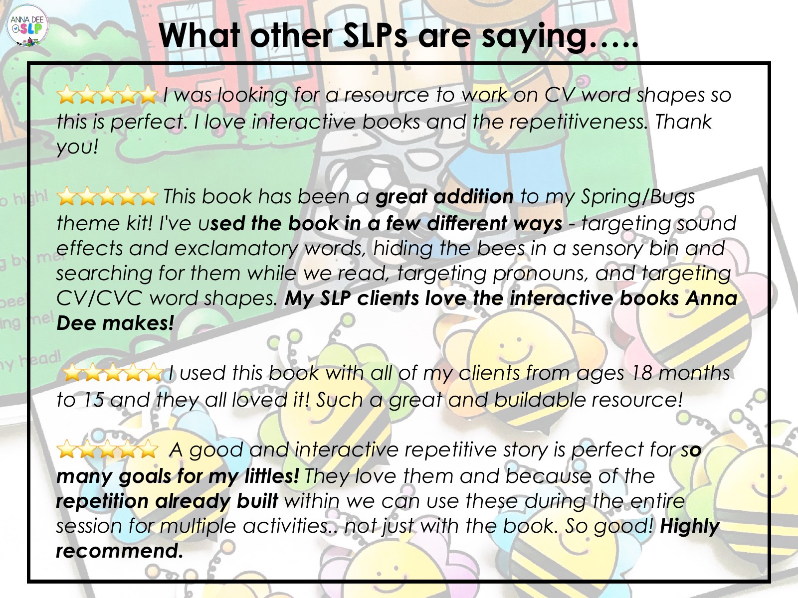 Apraxia Interactive Book CVCV for speech therapy preview page 6