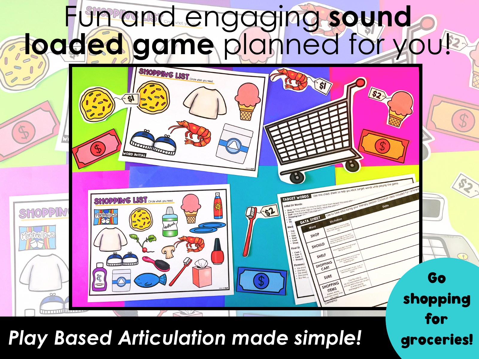 SH Articulation Activity for speech therapy preview page 2