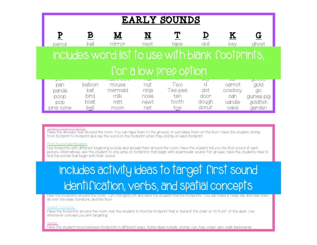 Monster Articulation Gross Motor Activity for speech therapy preview page 3