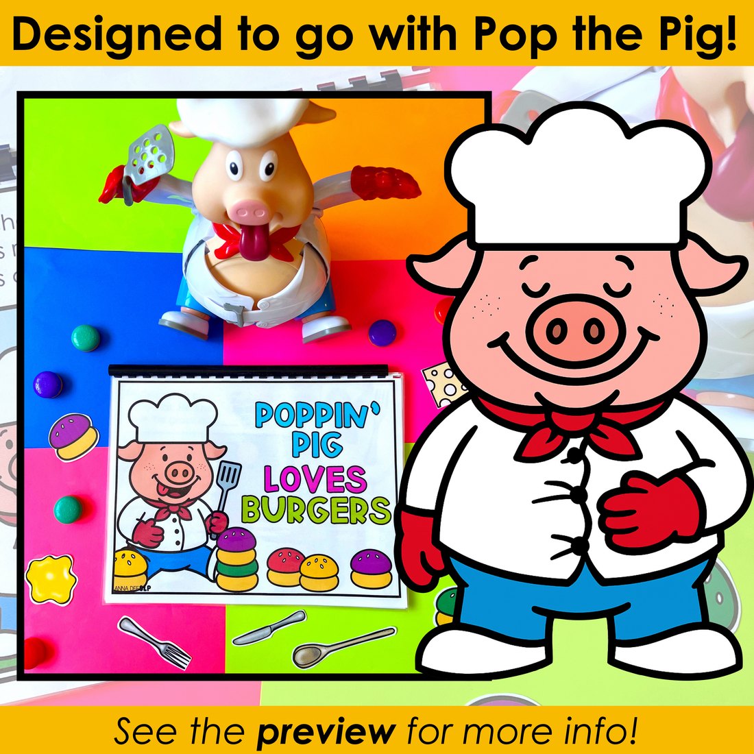 Pop the Pig Interactive Story for speech therapy – image 2