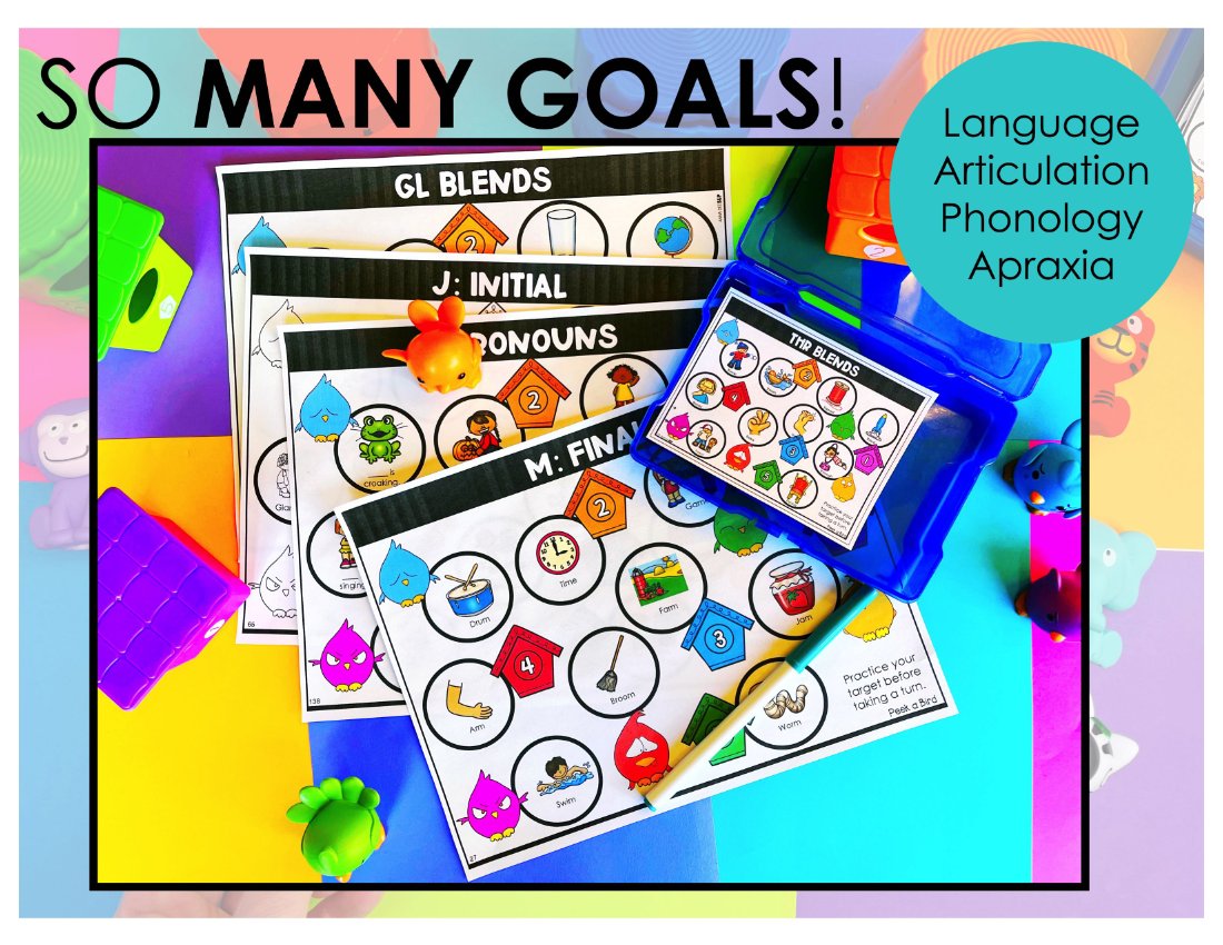 Toy Companion Worksheets Bundle 2.0 for speech therapy preview page 3