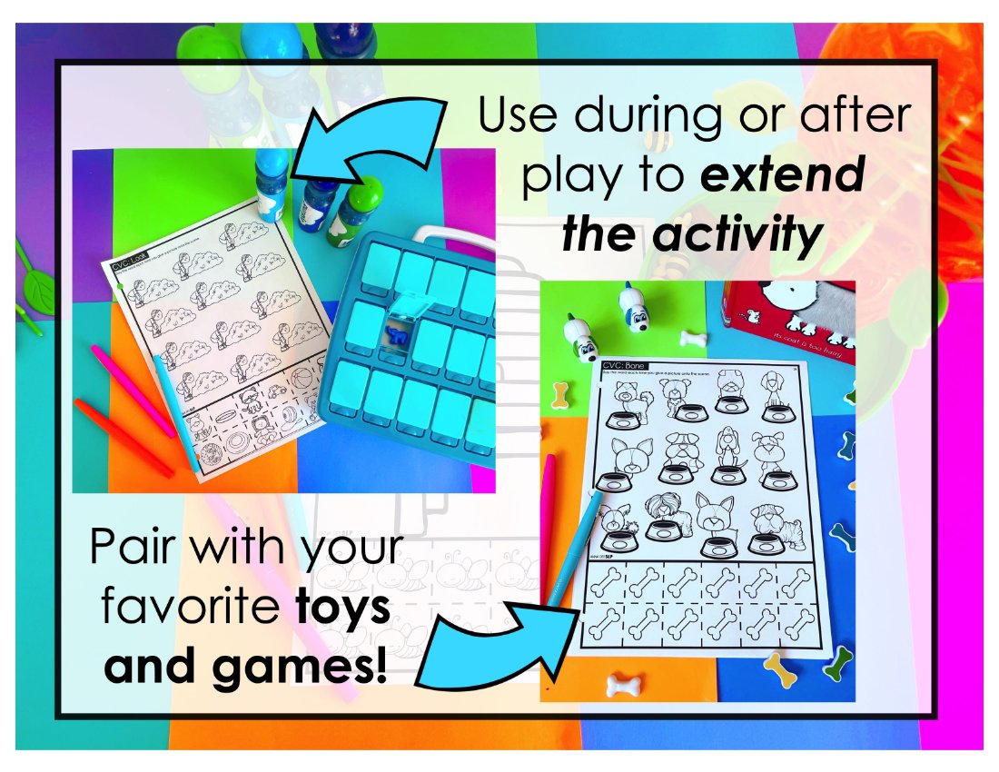 Craft Sheets Growing Bundle for speech therapy preview page 4