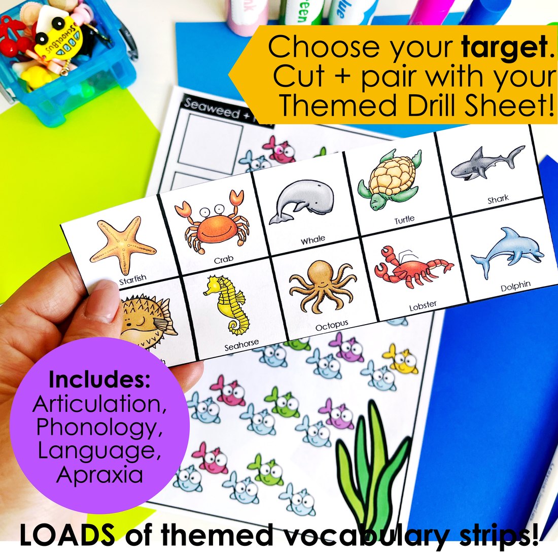 High Trial Worksheets for speech therapy – image 2