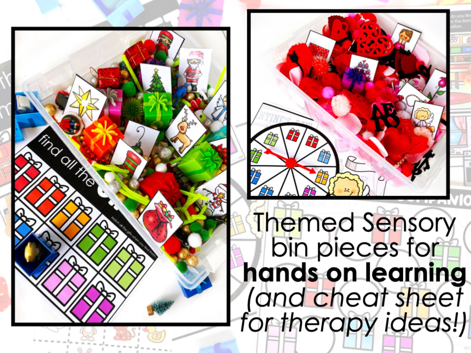 Counting Surprise Presents Toy Companion for speech therapy preview page 6