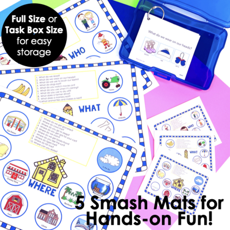 WH Questions Screener for speech therapy – image 3
