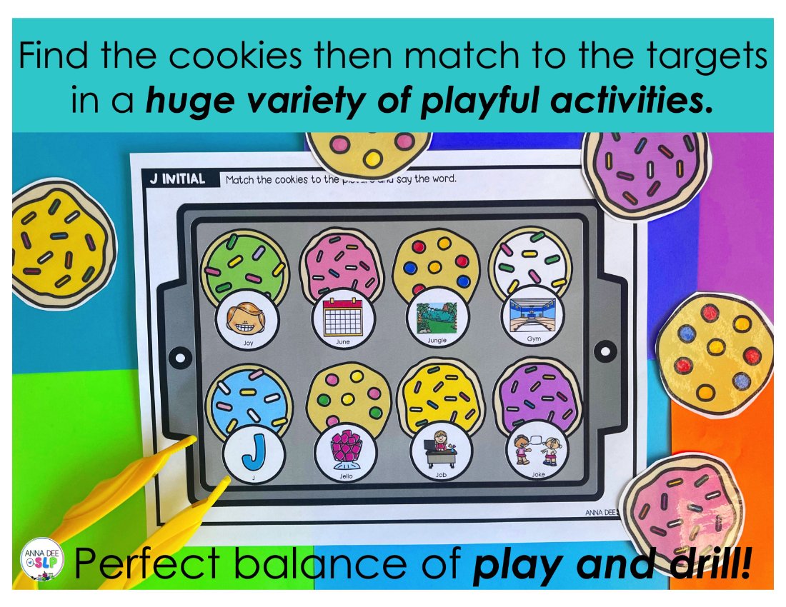 Year Round say and play activity for speech therapy preview page 2