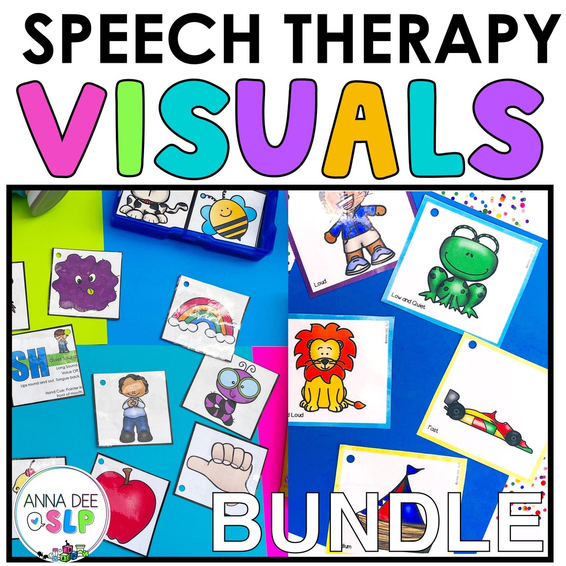 Ultimate Visual Supports Bundle for speech therapy