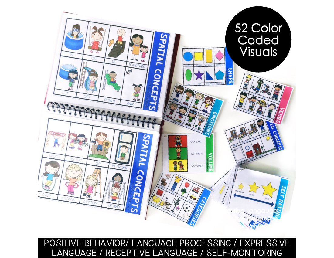 Ultimate Visual Supports Bundle for speech therapy preview page 4