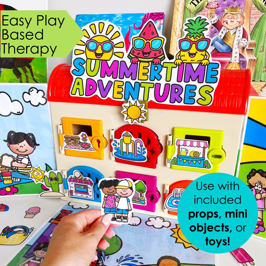 Summer Critter Clinic speech therapy toy companion – image 3