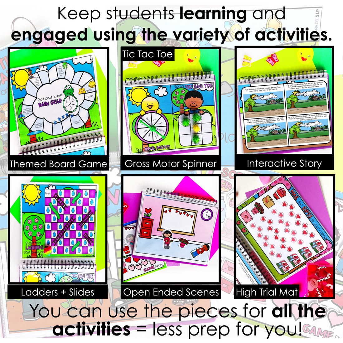 Spring Interactive Scenes and Games for speech therapy – image 3