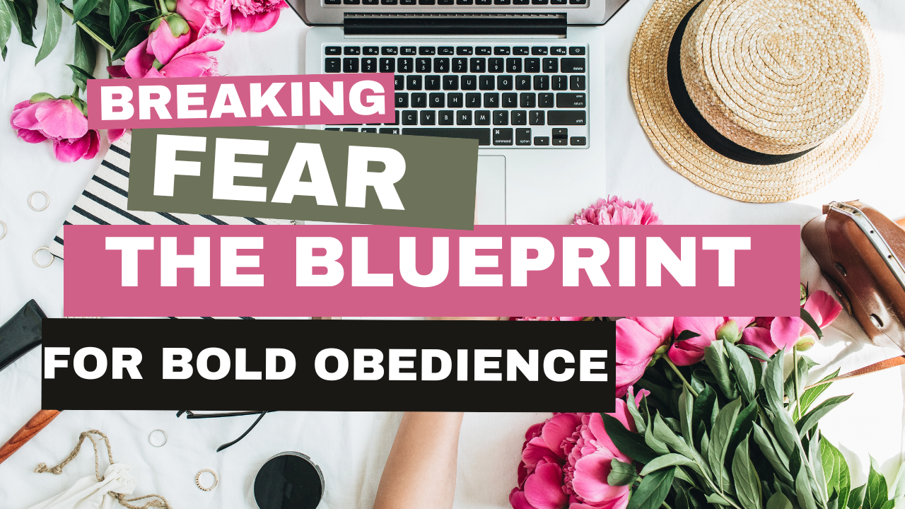 Woman stepping forward in faith toward purpose while facing a stormy sea, symbolizing overcoming fear through obedience and trust in God like Esther and Peter.