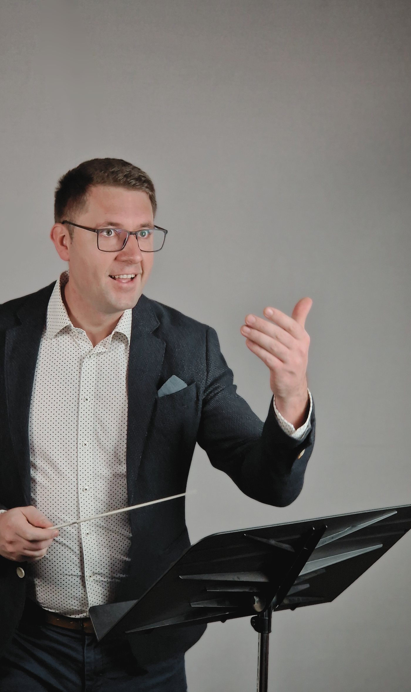Marc Markus Pazer, Dirigent und Gründer der Dirigierakademie MMP