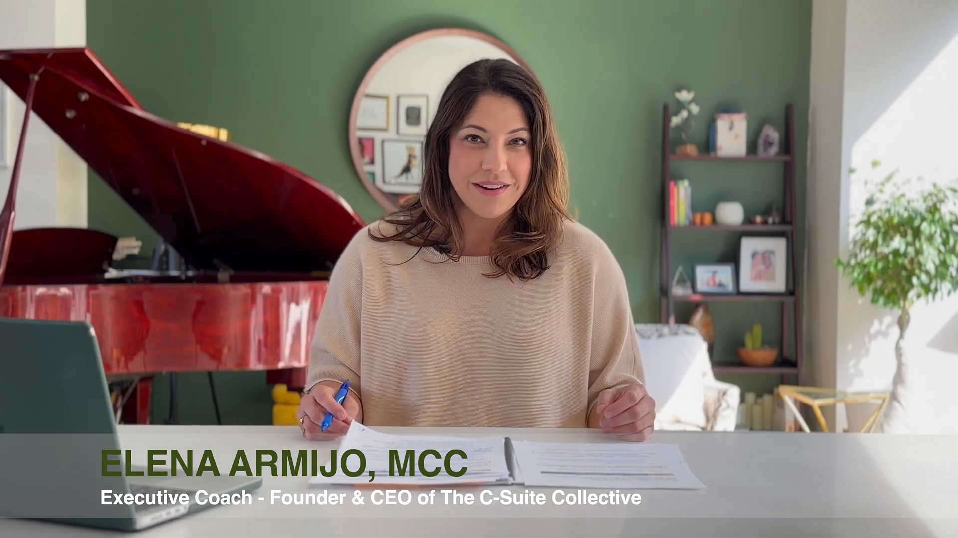 Elena Armijo, MCC, Executive Coach and Founder and CEO of The C-Suite Collective
