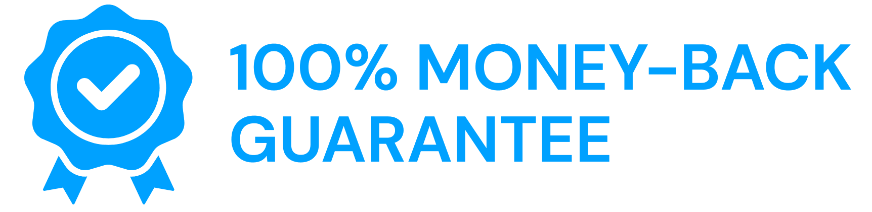 100% Money-Back Guarantee