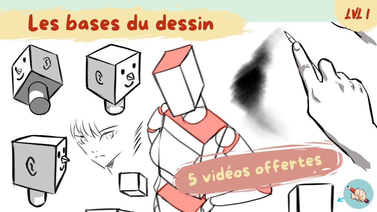 Miniature de la vidéo « Le squelette », l'une des 5 vidéos offertes : planches de squelettes annotées en couleur.