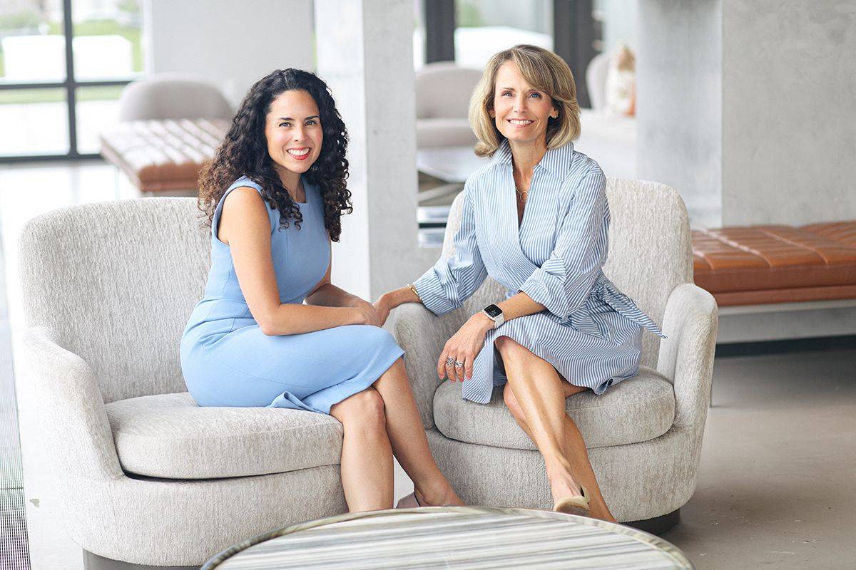 Dr. Sarah Berg and Rachelle Kuramoto, co-founders of Menopause, At Work by Selfority