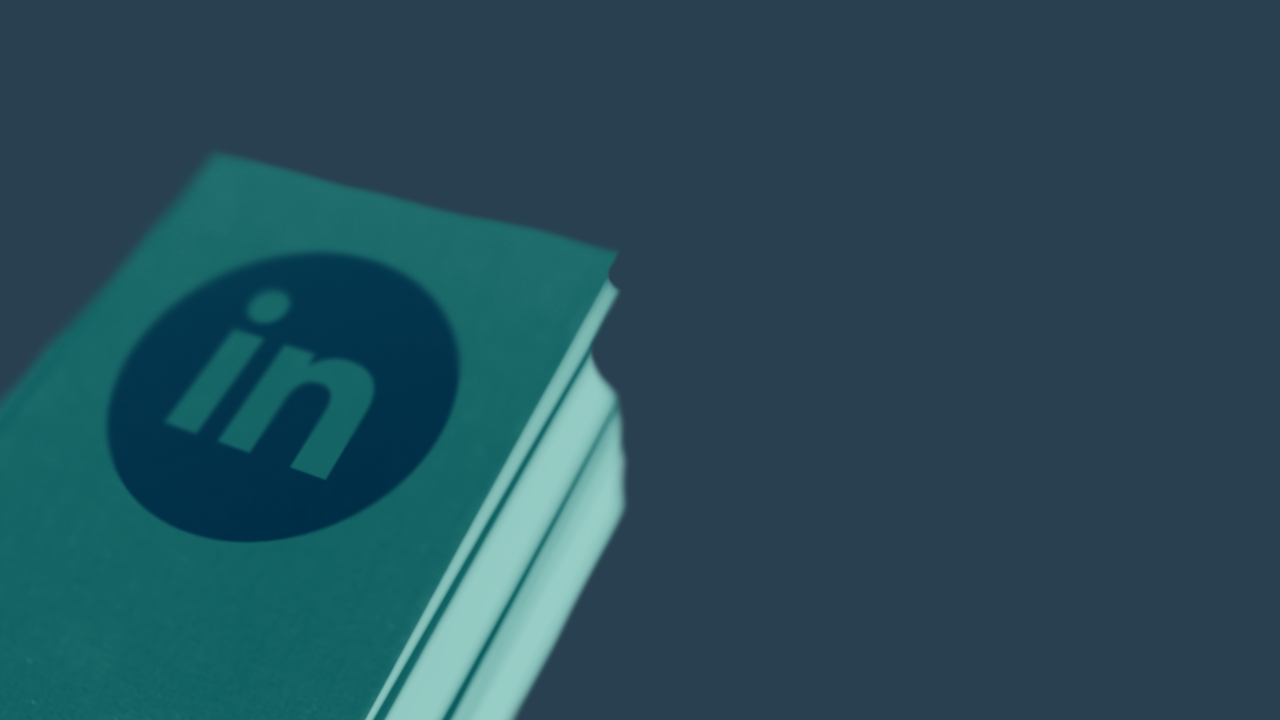 a book branded LinkedIn the guide written down and proven