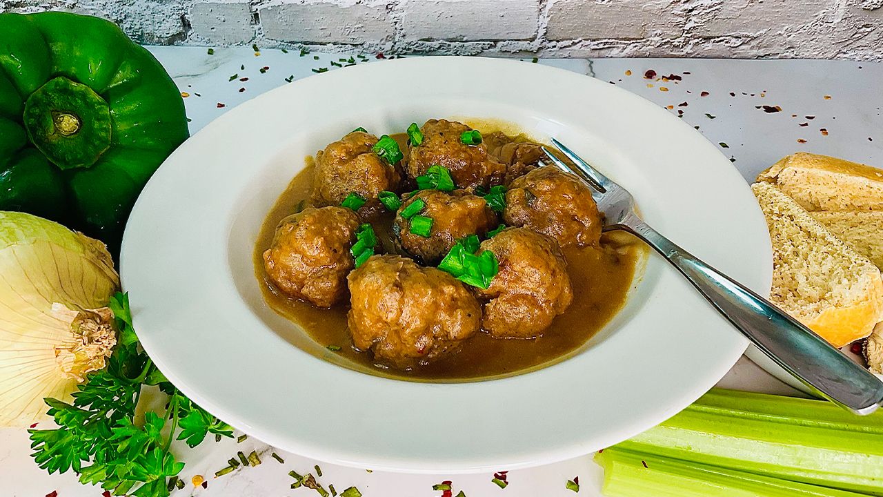 Stew Roux Cajun Meatball Stew with Brown Roux | Cajun 911 Cuisine