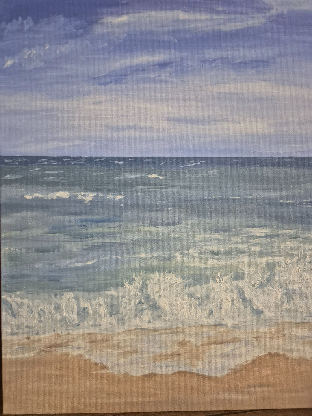 peinture mer realiste progression eleve