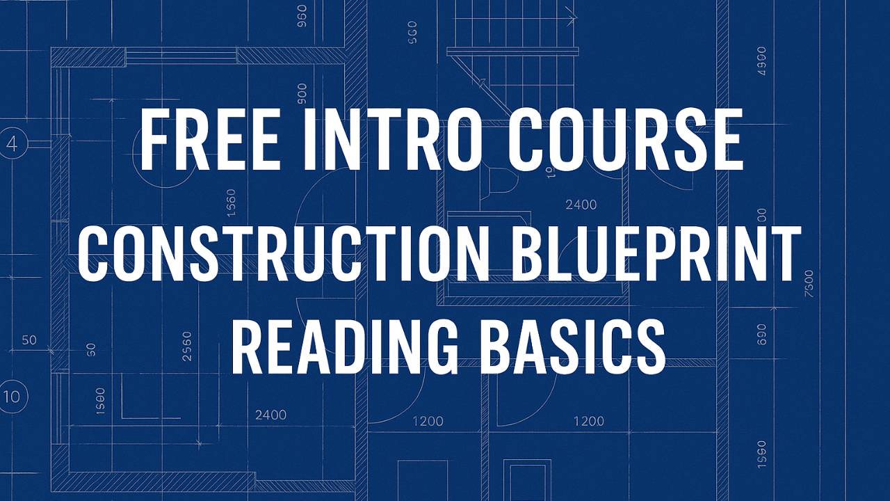 Basic Plan Reading Free - Blueprint Reading Basics - Your First 26 Minutes