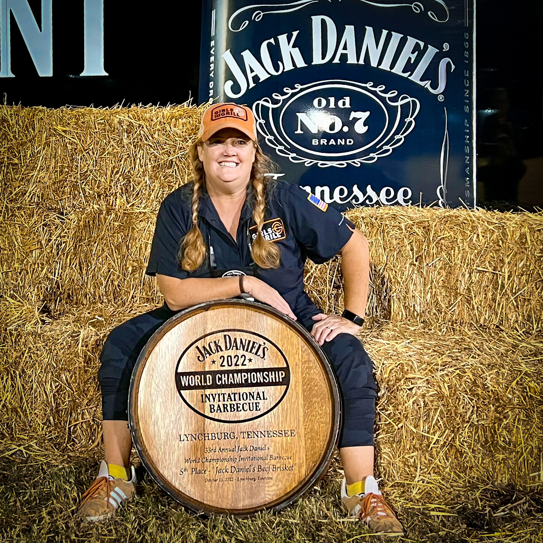 Christie Vanover, 5th place brisket at the Jack Daniel's World Championship