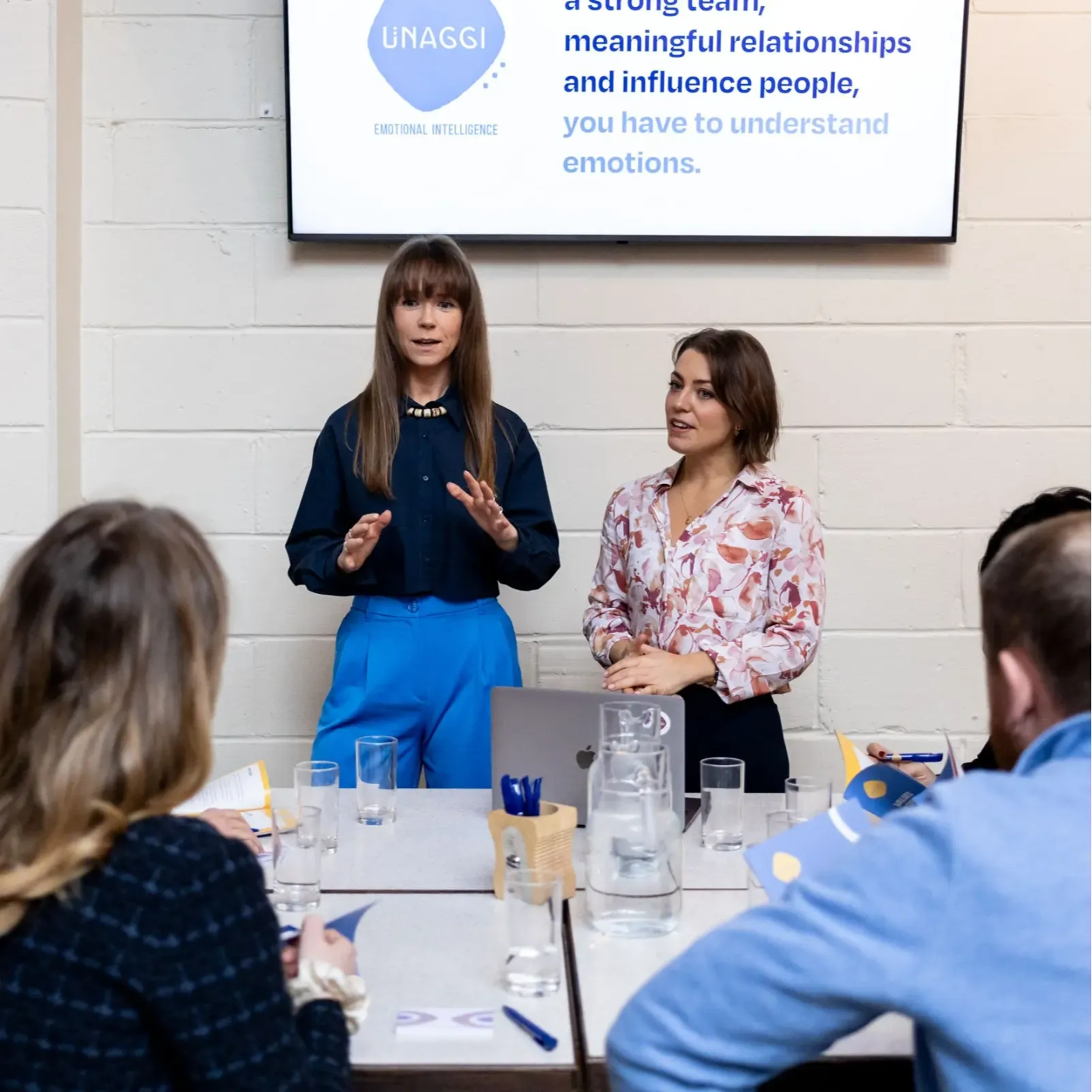 Team participating in an interactive workshop to strengthen communication and collaboration