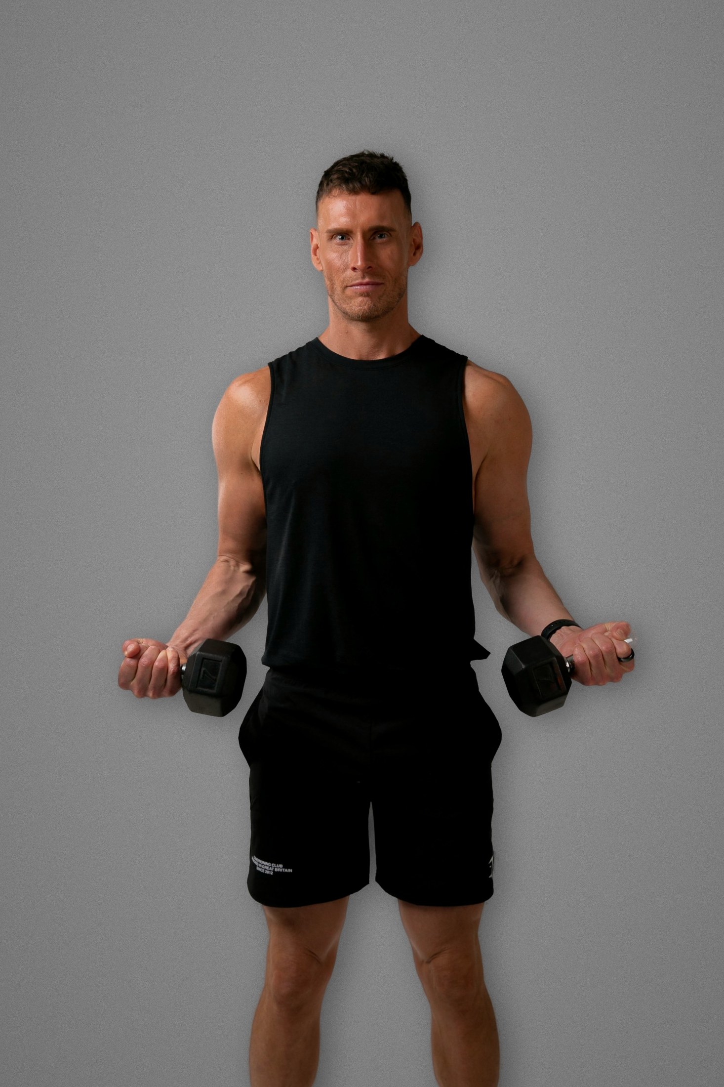 Luke Hines training