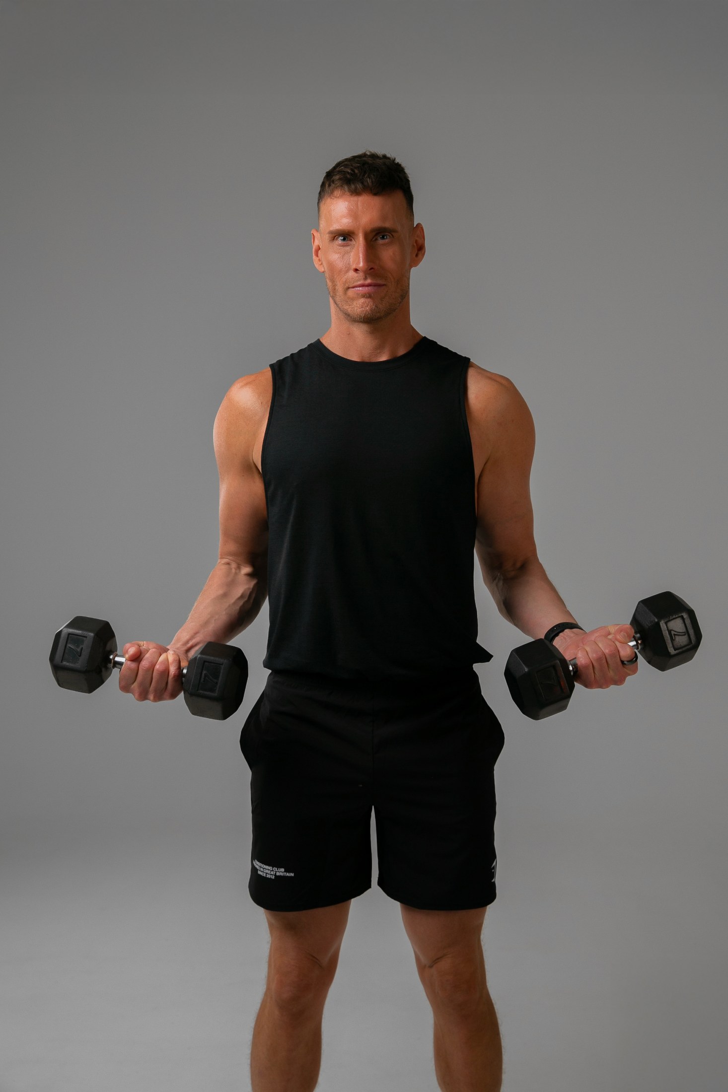 Luke Hines training