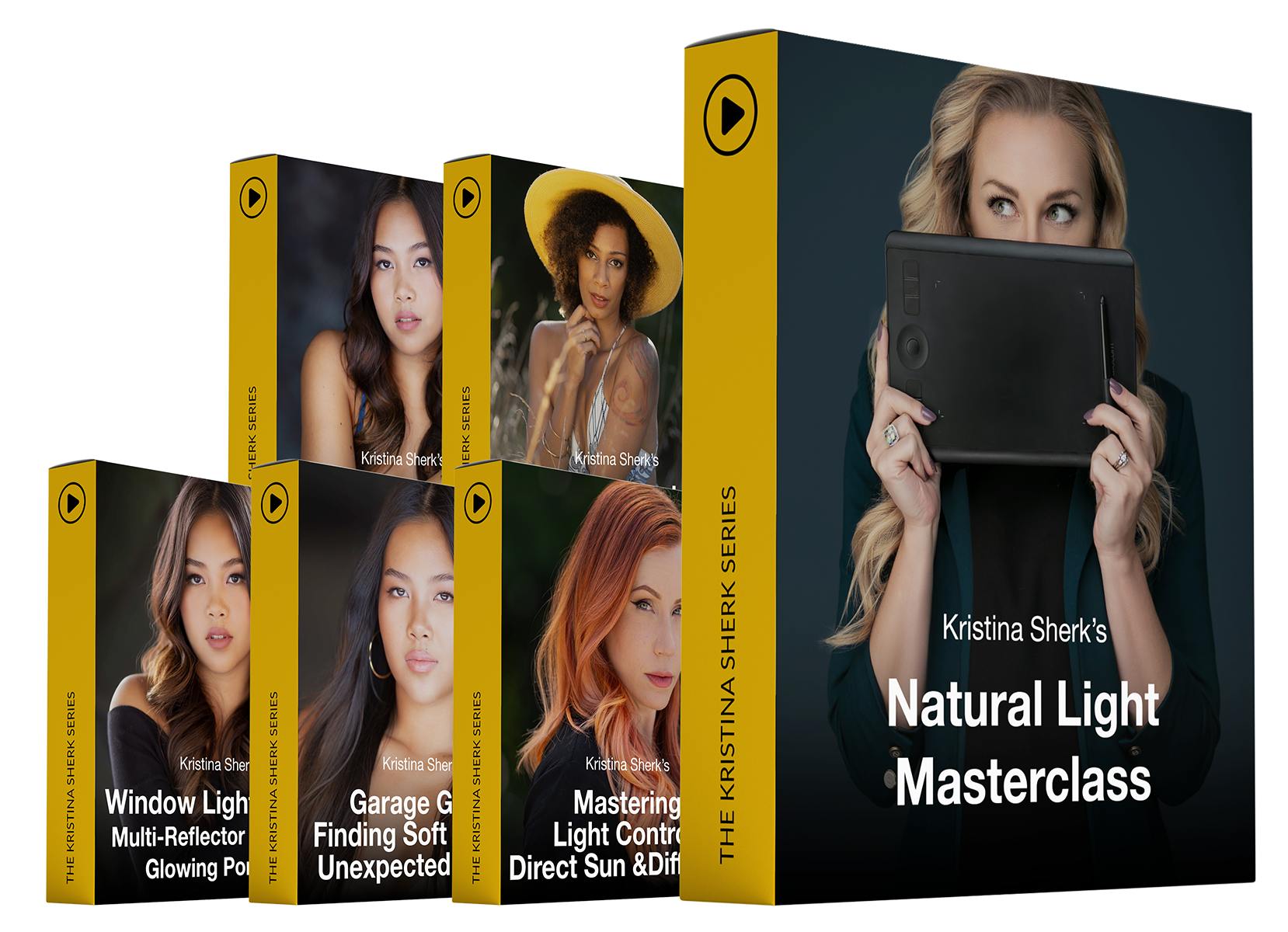Signature Photoshop Beauty Brushes product bundle for portrait retouching