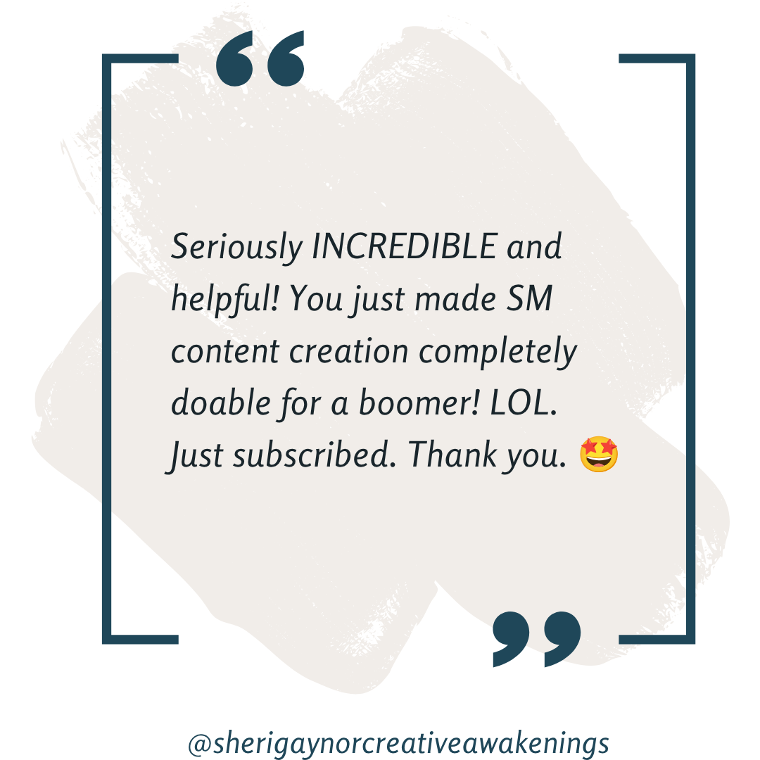 Student testimonial