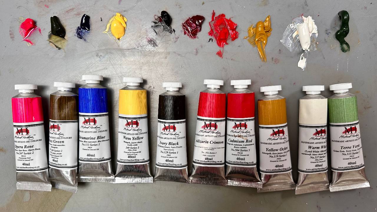 Organising the palette