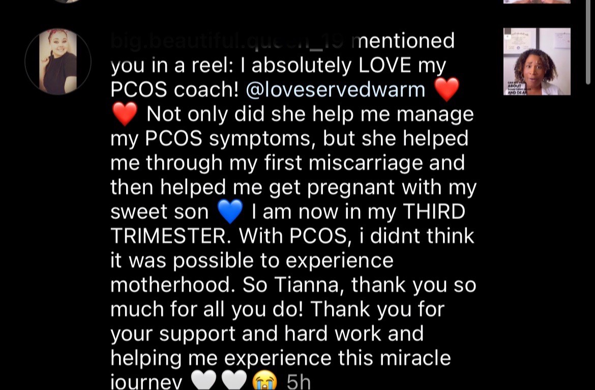 Client review sharing pregnancy into third trimester after miscarriage
