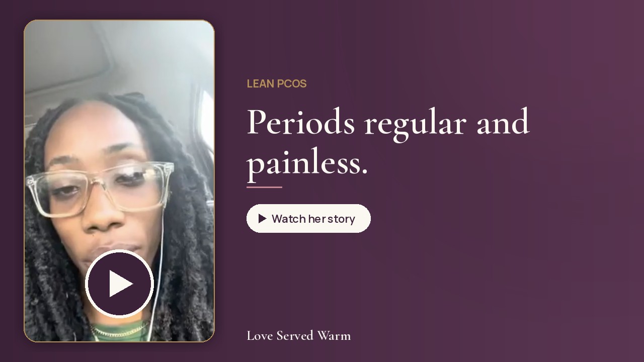 Lean PCOS client story