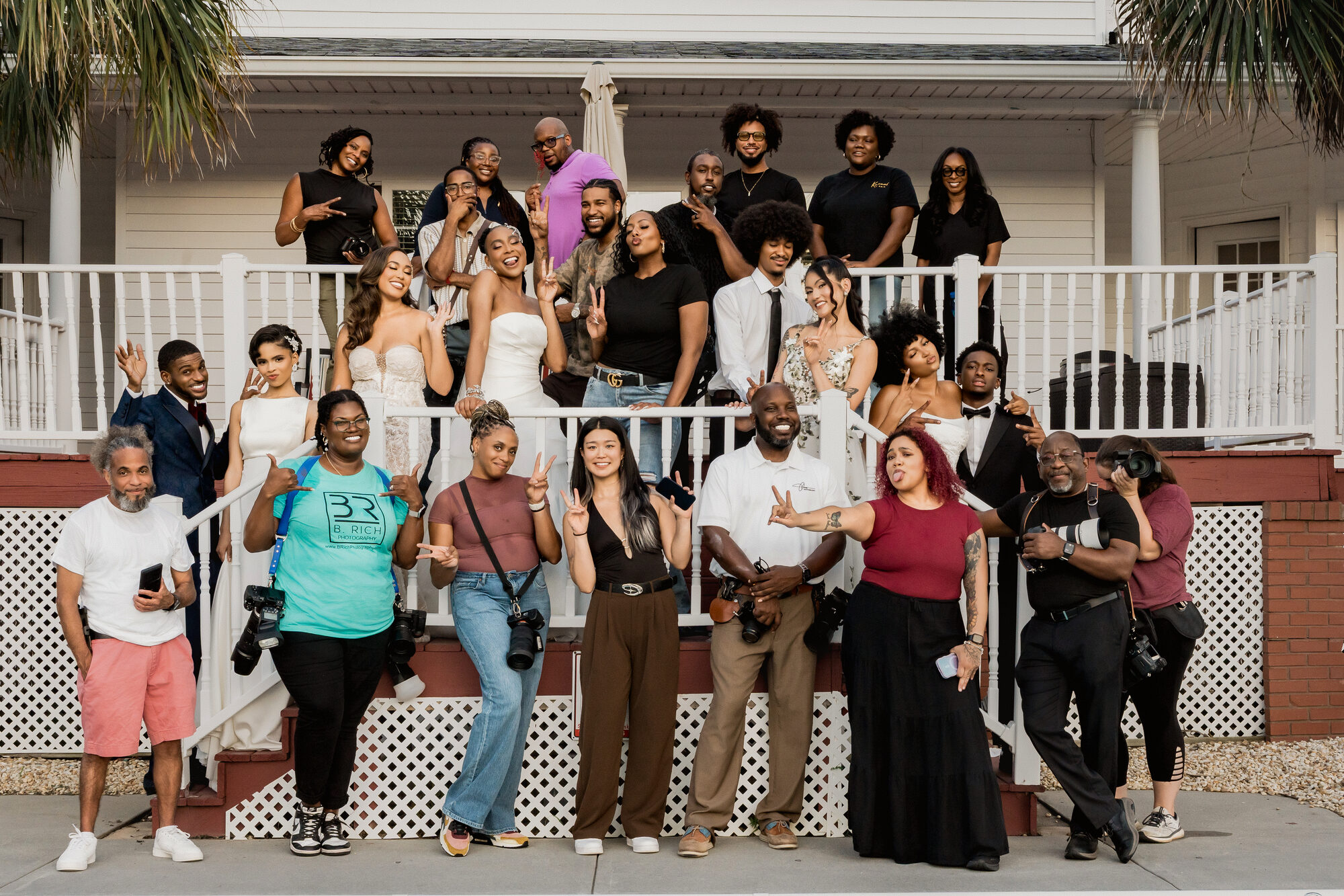 The Hustler Shootout community at the last event