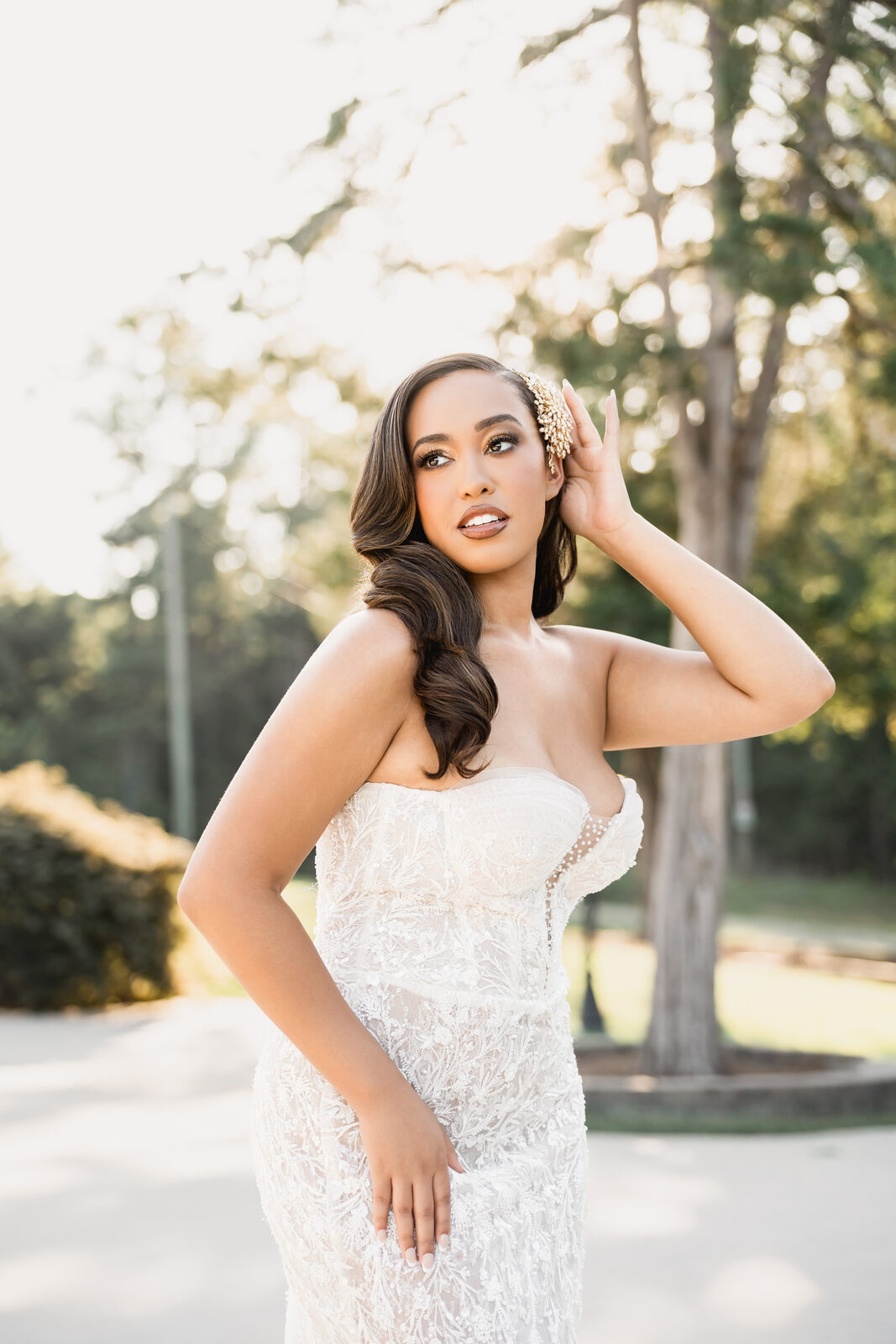 Model bride at the Hustler Shootout