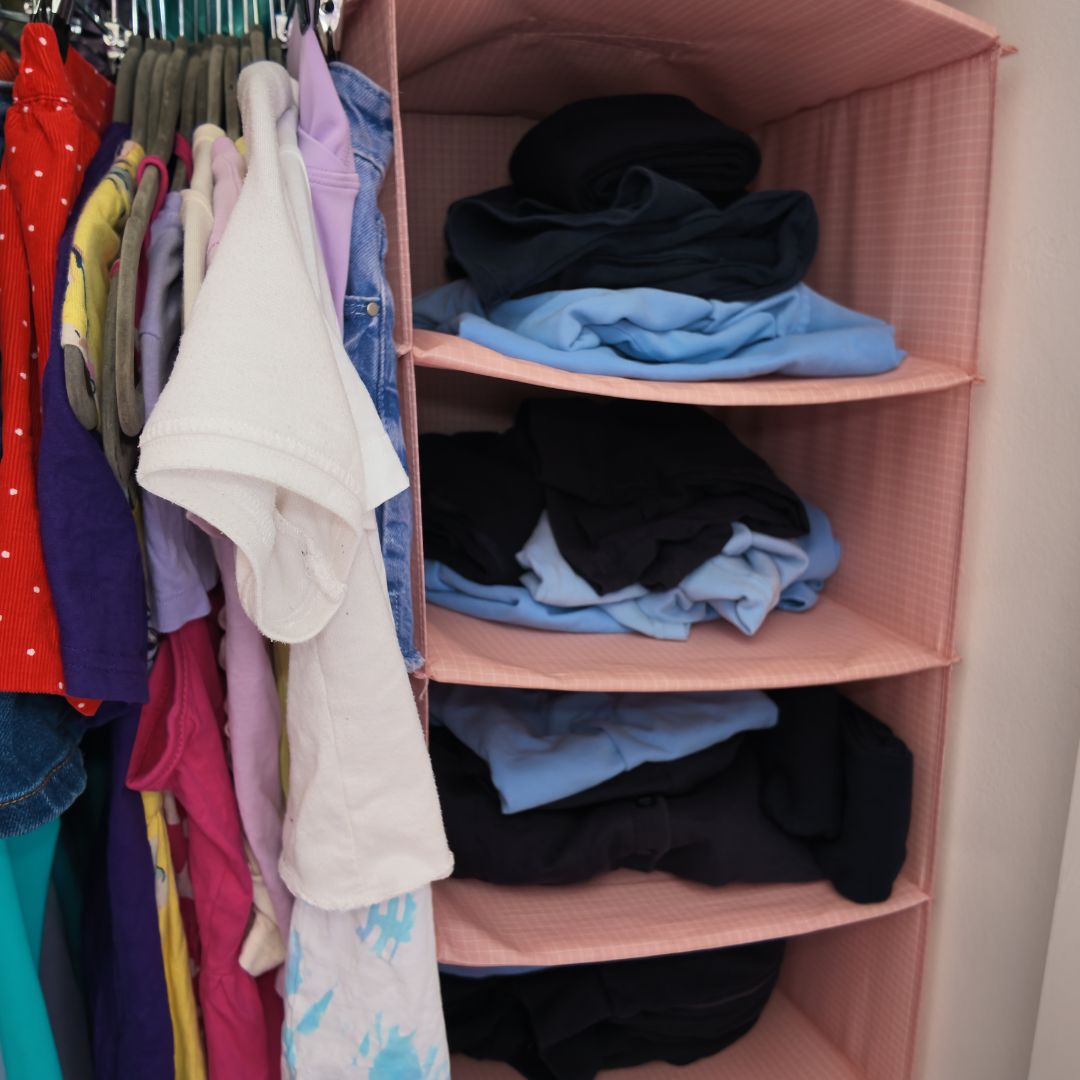 School uniform organised and ready