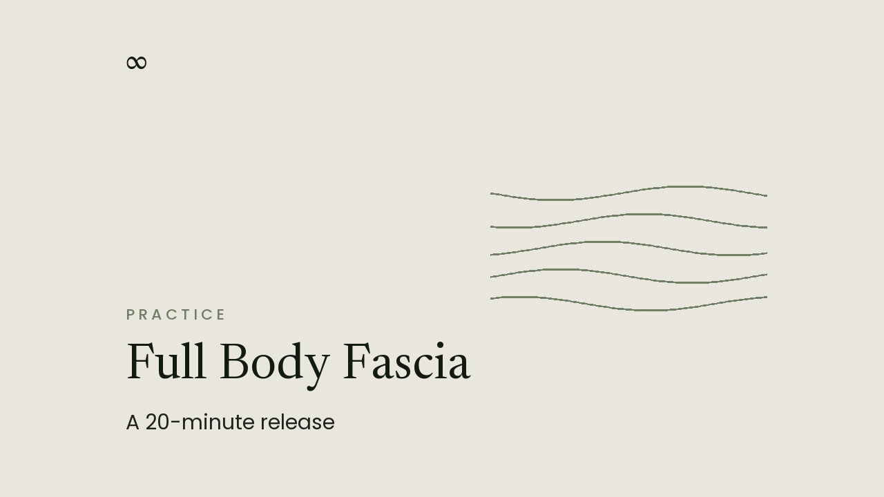 Full Body Fascia Release