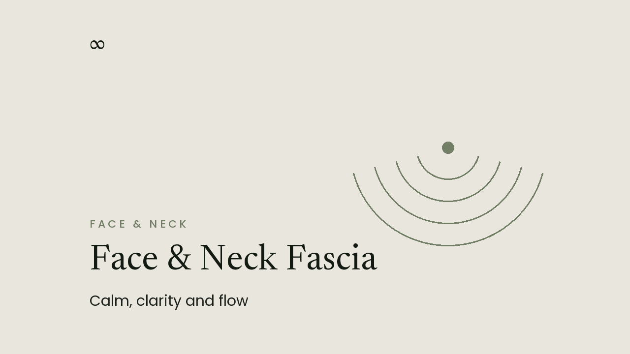 Face and Neck Fascia Release