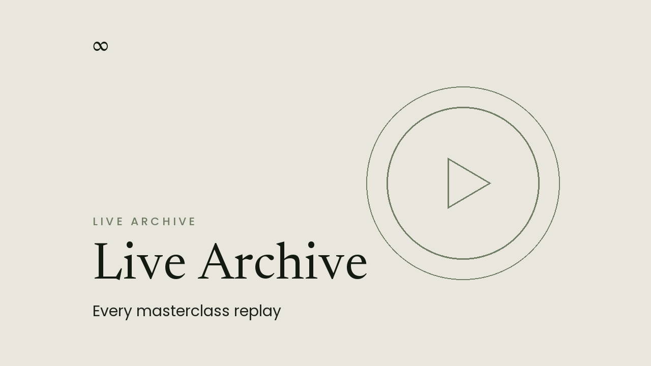 The Fascia Flow Archive