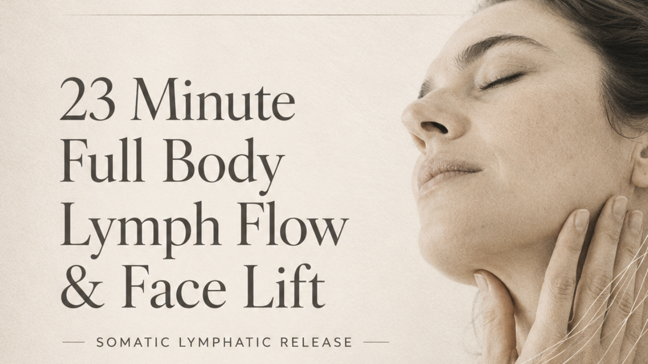 23 Minute Full Body Lymph Flow and Face Lift